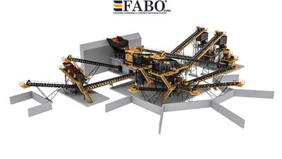 2025 FABO 500 T/H Crushing Plant
