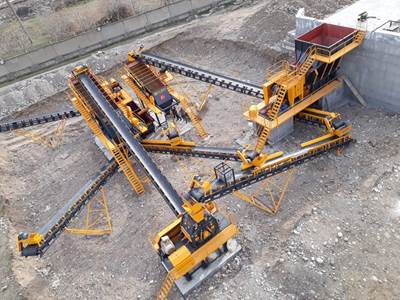 2025 FABO STATIONARY TYPE 120-200 T/H CRUSHING & SCREENING PLANT