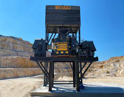 2025 FABO VSI-1000 Crushing Plant