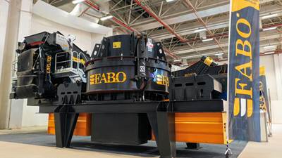 2025 FABO VSI-900 Crushing Plant