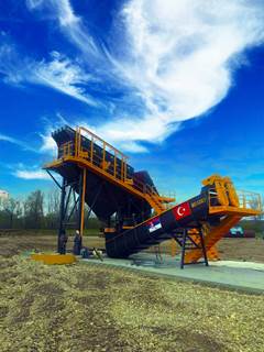 2025 FABO HY-600 SERIES 60 TPH SCREW WASHER | SAND WASHING Grizzly Screen