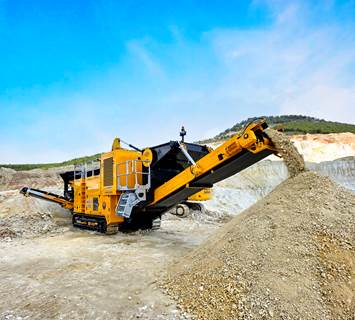 2025 FABO FTI-110 Mobile Impact Crusher