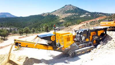 2025 FABO FTI-110 Mobile Impact Crusher