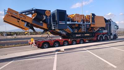 2025 FABO FTJ 11-75 Mobile Crusher