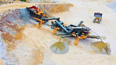 2025 FABO MCK-110 MOBILE CRUSHING & SCREENING PLANT FOR HARDSTONE