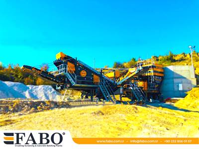 2025 FABO MVSI 900 Mobile Crusher