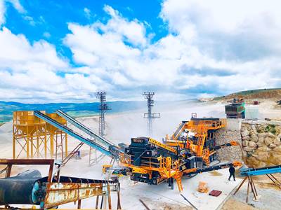 2025 FABO PRO-150 Mobile Crusher