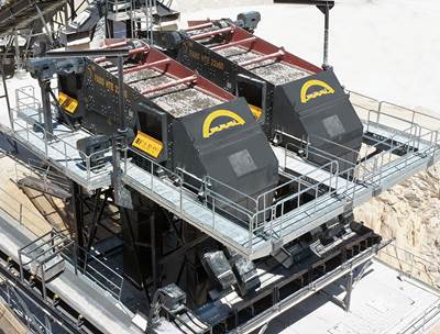 2025 FABO TE SERIES Screening Plant