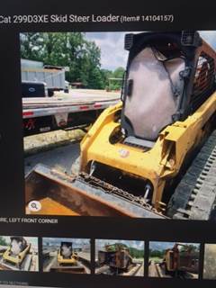 2022 Caterpillar 299D3 XE Dismantled Parts