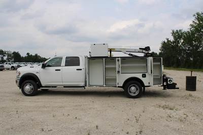 RAM 5500 Crew Cab Mechanic / Service Truck - Cummins, 360HP, Automatic