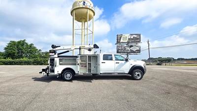 RAM 5500 Tradesman Crew Cab Mechanic / Service Truck - Cummins, 360HP, Automatic