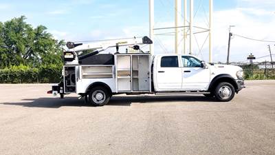 RAM 5500 Tradesman Crew Cab Mechanic / Service Truck - Cummins, 360HP, Automatic