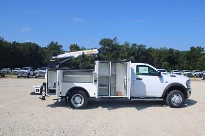 RAM 5500 Crane Truck - 2024 PALFINGER PSC4016 Crane, Automatic