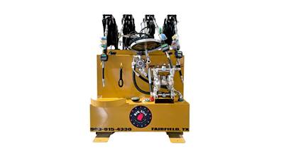 Service Truck Depot Lube Skid Fuel Tank