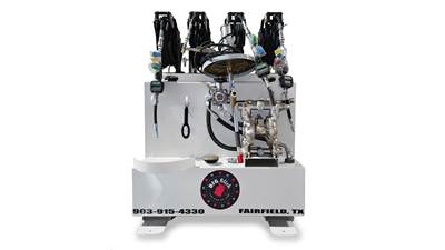 Service Truck Depot Lube Skid Fuel Tank
