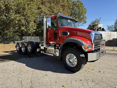 Mack Granite 84FR Cab & Chassis Truck - MP8, 455HP, Automatic