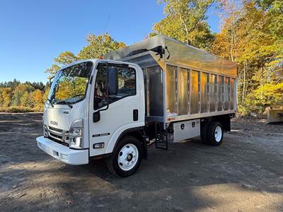 Isuzu NRR Chipper Truck - 350HP, 6 Speed Allison Rds Automatic