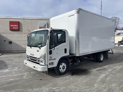 Isuzu NPR HD 6 ft Box Truck - 215HP, 6 Speed Automatic, Roll up Door