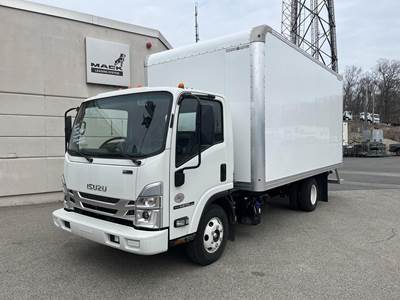 Isuzu NPR HD 6 ft Box Truck - 215HP, 6 Speed Automatic, Roll up Door