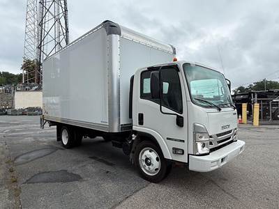 Isuzu NPR HD 16 ft Box Truck - 350HP, 8 Speed Automatic, Roll up Door, Liftgate