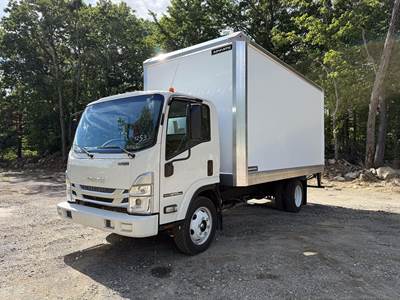 Isuzu NPR HD 16 ft Box Truck - 350HP, 8 Speed Automatic, Roll up Door