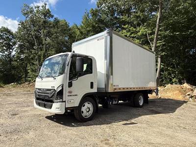 Isuzu NPR XD 16 ft Box Truck - 215HP, Automatic, Roll up Door, Liftgate