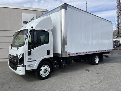 Isuzu NRR 6 ft Box Truck - 215HP, 6 Speed Automatic, Roll up Door, Liftgate