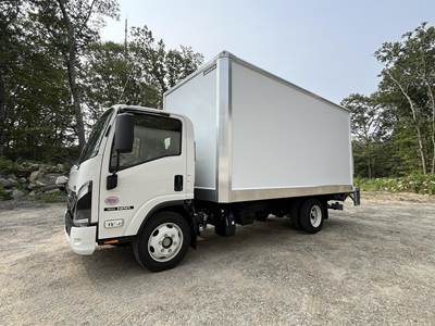 Isuzu NRR 16 ft Box Truck - 215HP, 6 Speed Automatic, Roll up Door, Liftgate