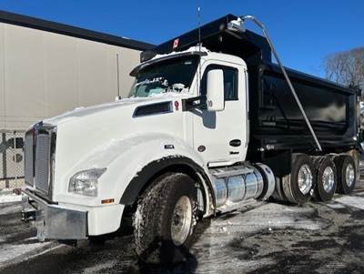 Kenworth T880 Tri Axle Dump Truck - Cummins 500HP, Amt, 16' Dump