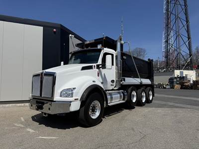 Kenworth T880 Dump Truck - Paccar 505HP, 6 Speed Allison Rds Automatic
