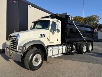Mack Granite GU713 Tri Axle Dump Truck - 455HP, 6 Speed Allison Rds Automatic