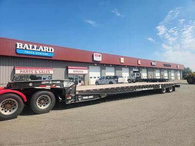 Trail King TK80SA Lowboy Trailer