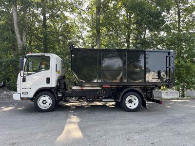 Isuzu NRR Roll Off Truck - 350HP, 6 Speed Allison Rds Automatic