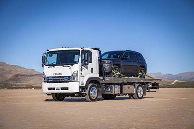 Isuzu FTR Rollback Tow Truck - Cummins, 260HP