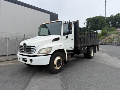 Hino 268 Stake Bed Truck - Automatic
