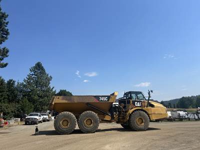 2015 Caterpillar 745C Articulated Truck