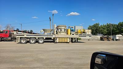 2022 Astec K400 Cone Crusher on Spomac Carrier