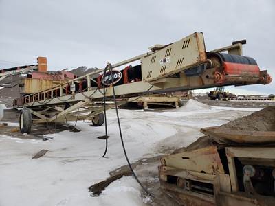 2013 Superior 36x60 STKP Conveyor w/ scissor lift - 15-29