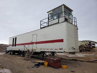 1996 Great Dane Crusher Control Van w/ Tower - Cat 545KW Generator, Switch Gear - 15-51