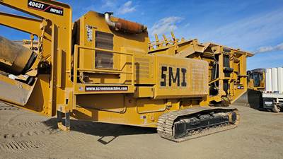 2007 Screen Machine 4043T Crushing Plant For Sale, 584 Hours | Helena ...