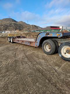1965 Pierce Double Drop Lowboy Trailer