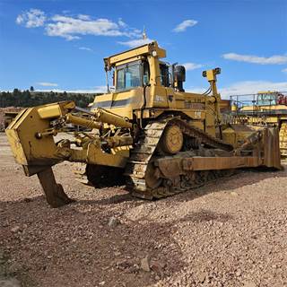 1998 Caterpillar D10R Dozer - U Moldboard, Single Shank Ripper - 3-20 ...