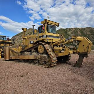1998 Caterpillar D10R Dozer - U Moldboard, Single Shank Ripper - 3-20 ...