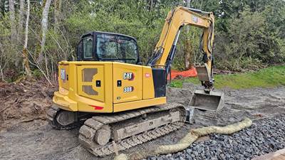 2020 Caterpillar 308 07A CR Excavator, Pro Link Thumb, Couper, 24" Tooth Bucket, 48" Smooth Bucket