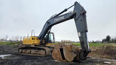 2007 John Deere 350D LC Excavator- Coupler, 2 Buckets