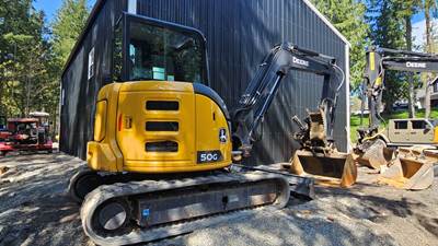 2021 John Deere JD 50G Excavator - Thumb-Coupler 2 Buckets