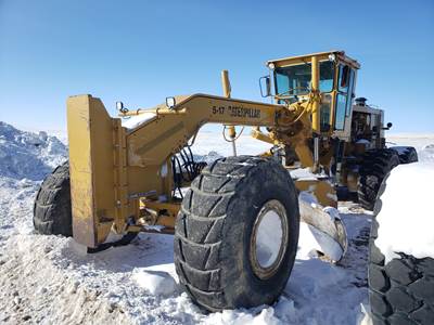 1991 Caterpillar 16G Motor Grader - Ripper - 5-17