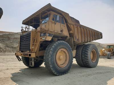 1980 Caterpillar 777 Off-Highway Truck - 7-13