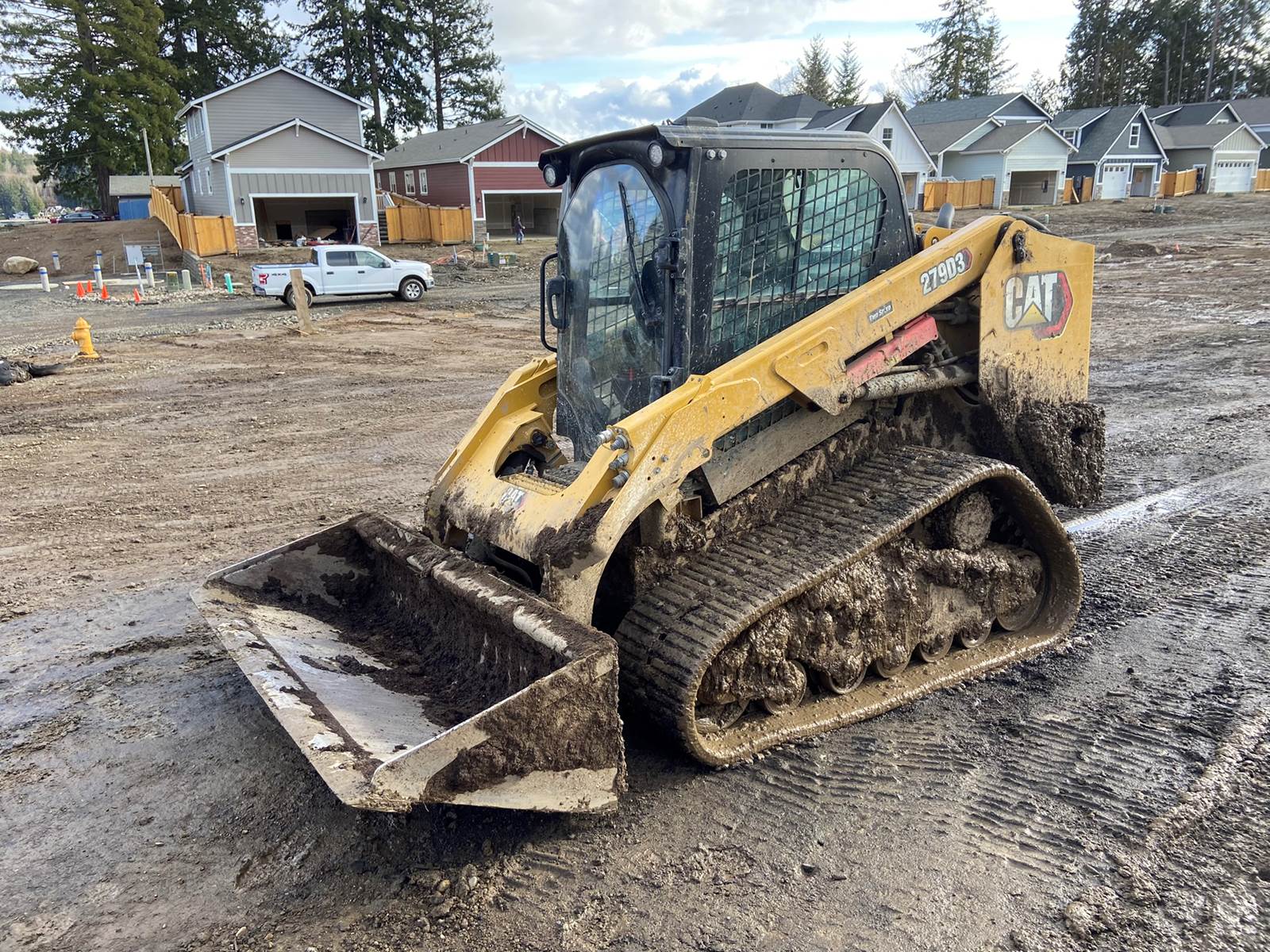 2021 Caterpillar 279D3 Skid Steer Bucket For Sale, 1,111 Hours