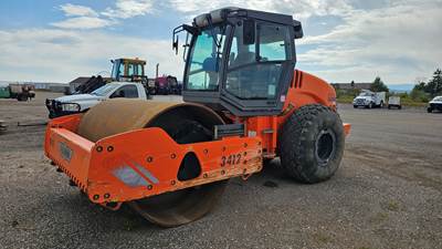 2012 Hamm 3412 Smooth Drum Roller w/ Cab - 10-19